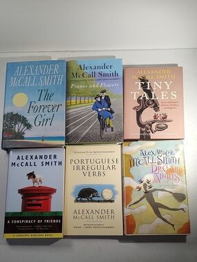 Alexander McCall Smith Lot Of 6 Books In Good Used Condition